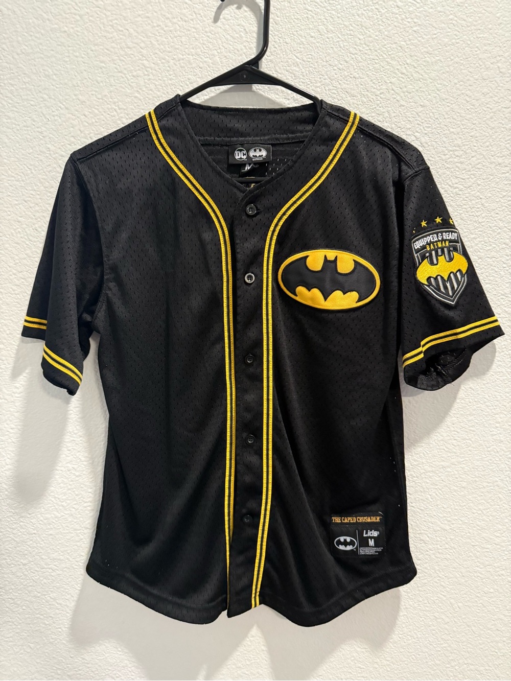 Batman Black & Yellow Jersey